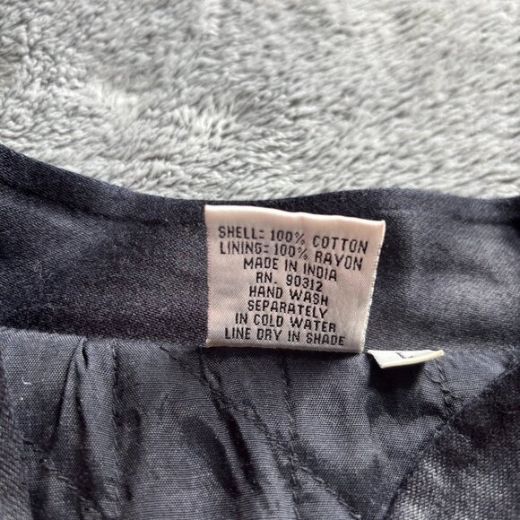 Parsley Sage Womens Jacket Large Floral Heavily Embroidered Asian Inspired 18482 - Picture 7 of 9